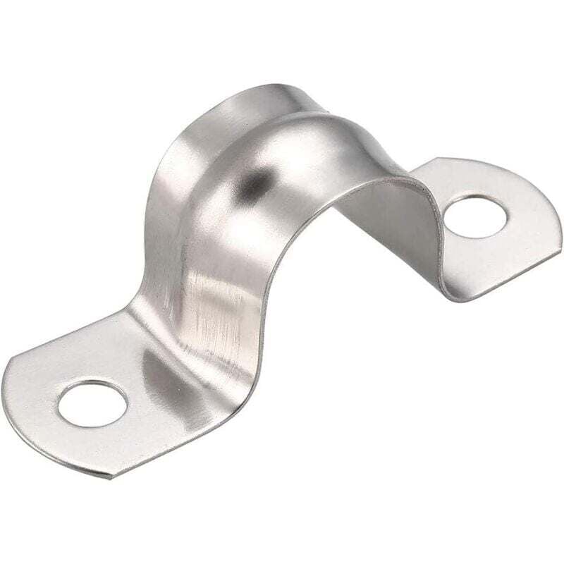 foto del prodotto rapanda morsetto a u per tubi da 20 mm, 30 pezzi, in acciaio inox 304, per il fissaggio di tubi
