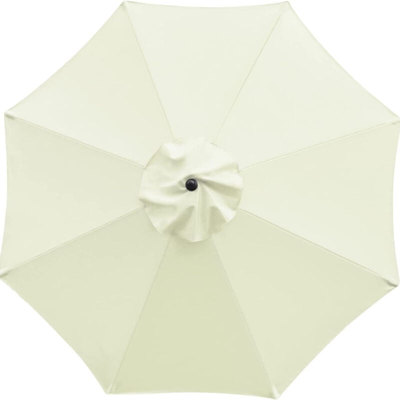 foto del prodotto rapanda parasol de jardin 3.0m dessus de parapluie de remplacement pour 8bras, toile de rechange housse de parapluie,pour