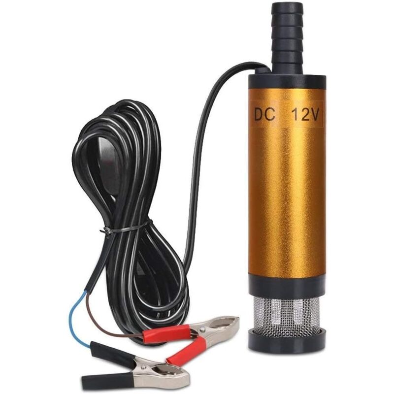 foto del prodotto rapanda pompa olio 12v, pompa carburante con clip pompa sommergibile per olio riscaldante olio diesel accendisigari per trasferimento carburante