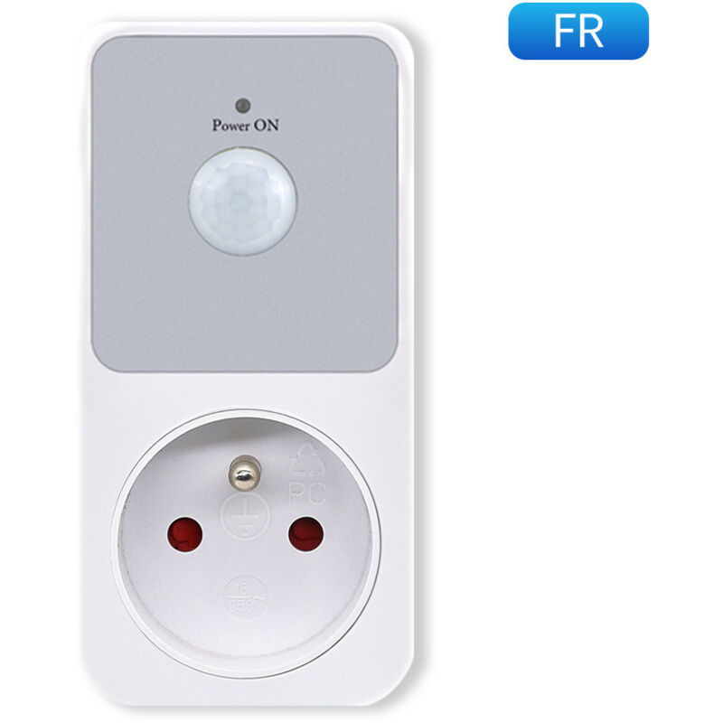 foto del prodotto rapanda presa intermedia con rilevatore di movimento french treetalk
