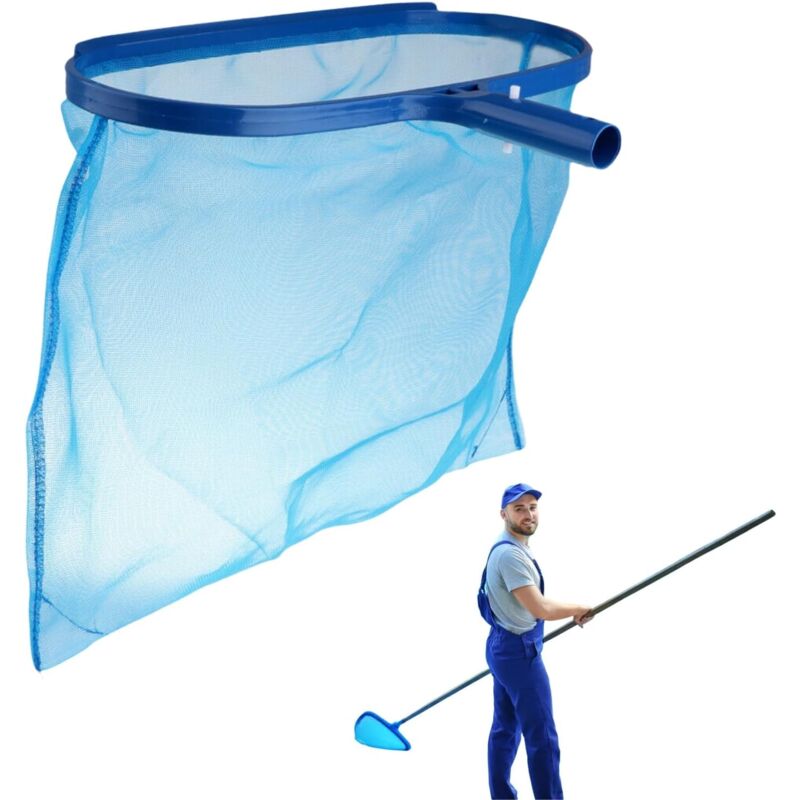 foto del prodotto rapanda reti di superficie per piscina, raccolta foglie di superficie, rete di pulizia, skimmer per foglie a rete per piscina