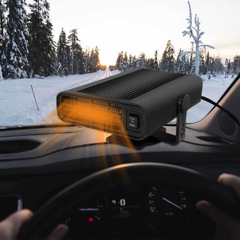 foto del prodotto rapanda riscaldatore per auto 12 v, 150 w, riscaldatore mobile per auto, accendino, refrigerante rotante a 360 , media da 1 a 1, ventola di