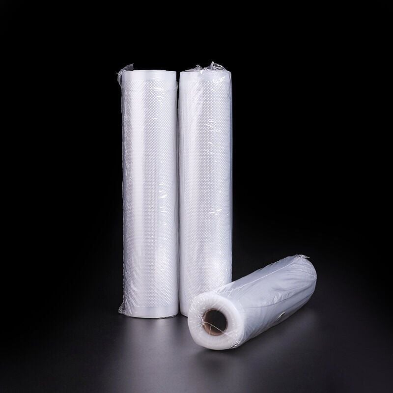 foto del prodotto rapanda rotoli sottovuoto, per macchina sottovuoto foodsaver, 25cm x 5m ciascuno 