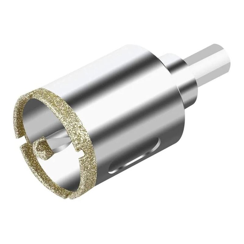 foto del prodotto rapanda sega a tazza e punta da trapano, sega a tazza diamantata da 40 mm con punta da trapano guida di centraggio, sega a tazza per piastrelle con