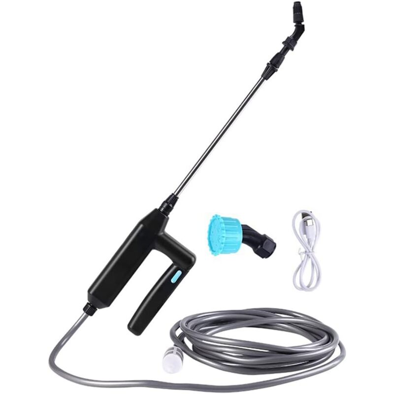 foto del prodotto rapanda spruzzatore elettrico, spruzzatore elettrico da tetto con lancia telescopica, spruzzatore da giardino ricaricabile tramite usb, spruzzatore