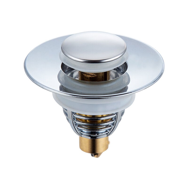 foto del prodotto rapanda tappo lavello pop up universale con valvola anti intasamento da 32 a 42 mm 