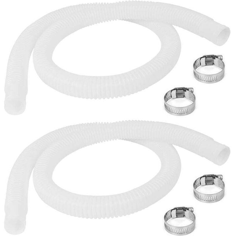 foto del prodotto rapanda tubo flessibile di ricambio per pompa da piscina intex diametro 1,25 lunghezza 59 confezione da 2 
