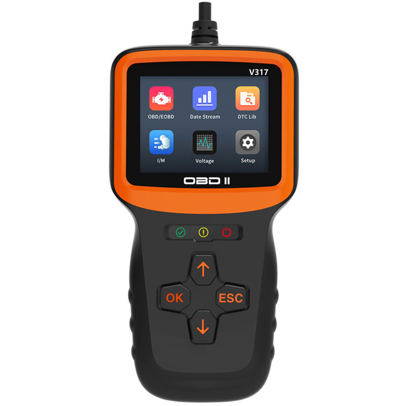 foto del prodotto rapanda valigia diagnostica per auto obd2, lettore di veicoli diagnostici francesi obd2 per tutti i veicoli dopo il 2000, lettore di guasti con