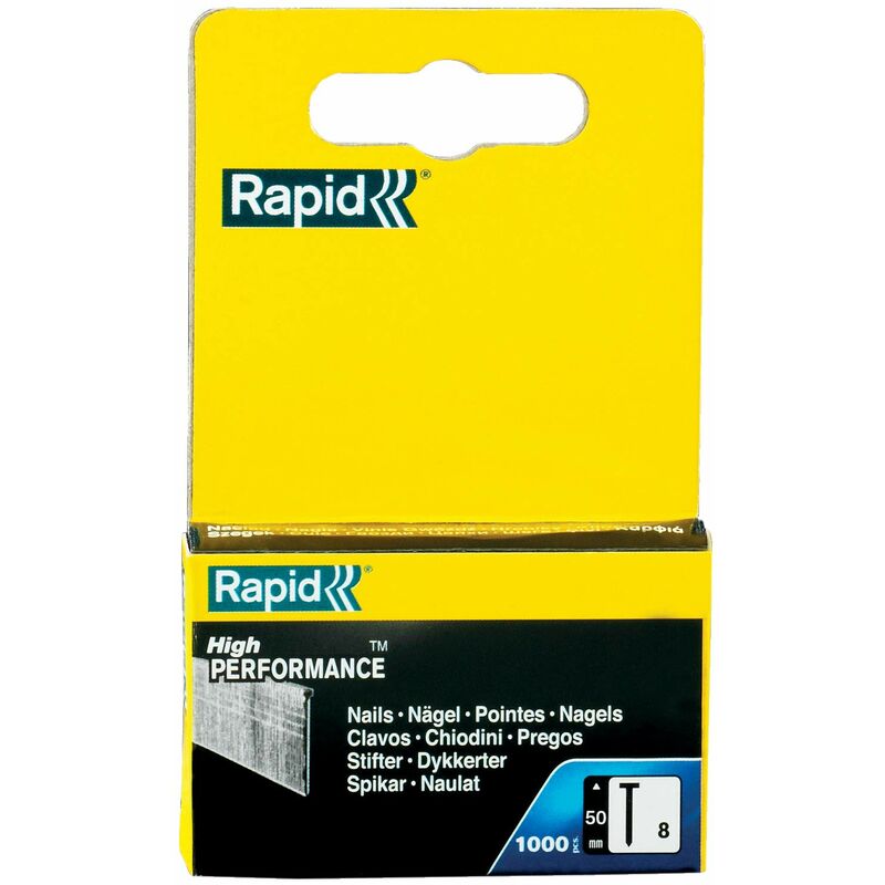 foto del prodotto rapid 40303067 no. 8 chiodi in acciaio inox 50 mm, 1000 pcs