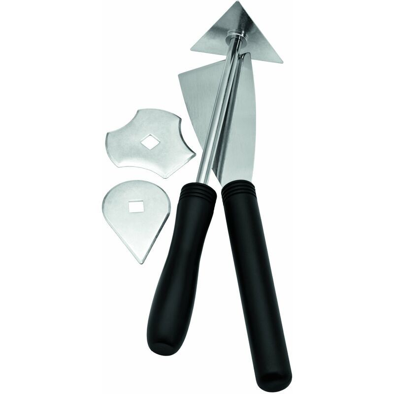 foto del prodotto rapid 5000210 set raschietti, 240 v, acciaio