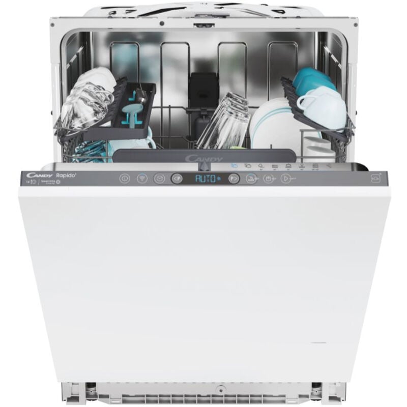 foto del prodotto rapid ci 4c6f0pa lavastoviglie a scomparsa totale 14 coperti c candy