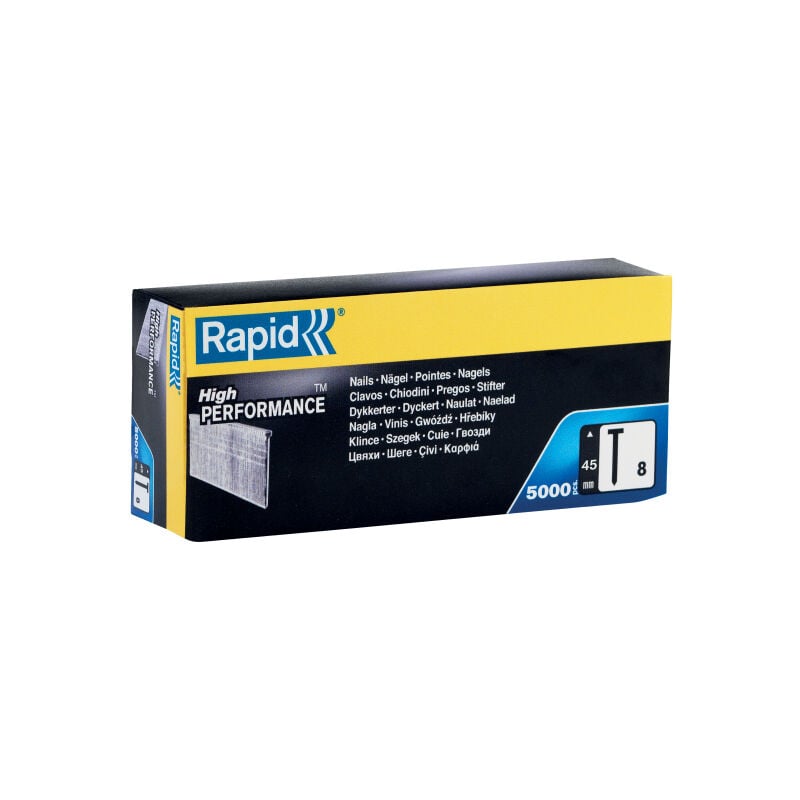 foto del prodotto rapid perni i n. 8 45 mm conf. da 5.000 pz.