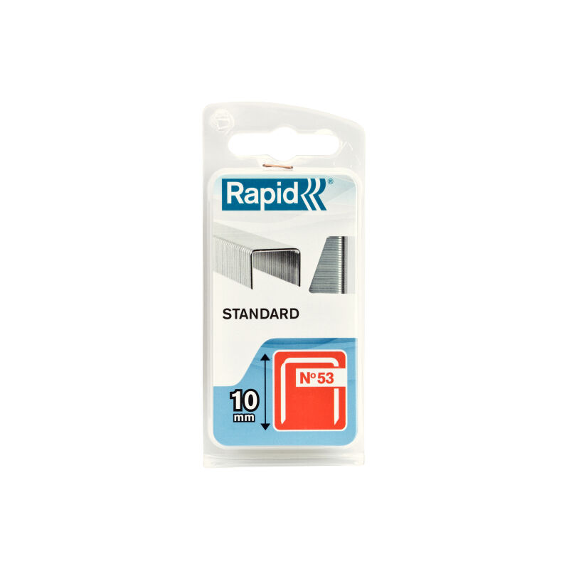 foto del prodotto rapid punti i in filo sottile n. 53 10 mm conf. da 1.060 pz.