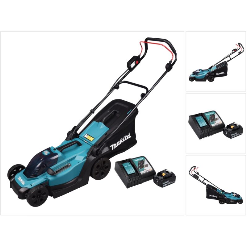 foto del prodotto rasaerba a batteria makita dlm 330 rg 18 v 33 cm 30 l 1x batteria 6,0 ah caricabatterie