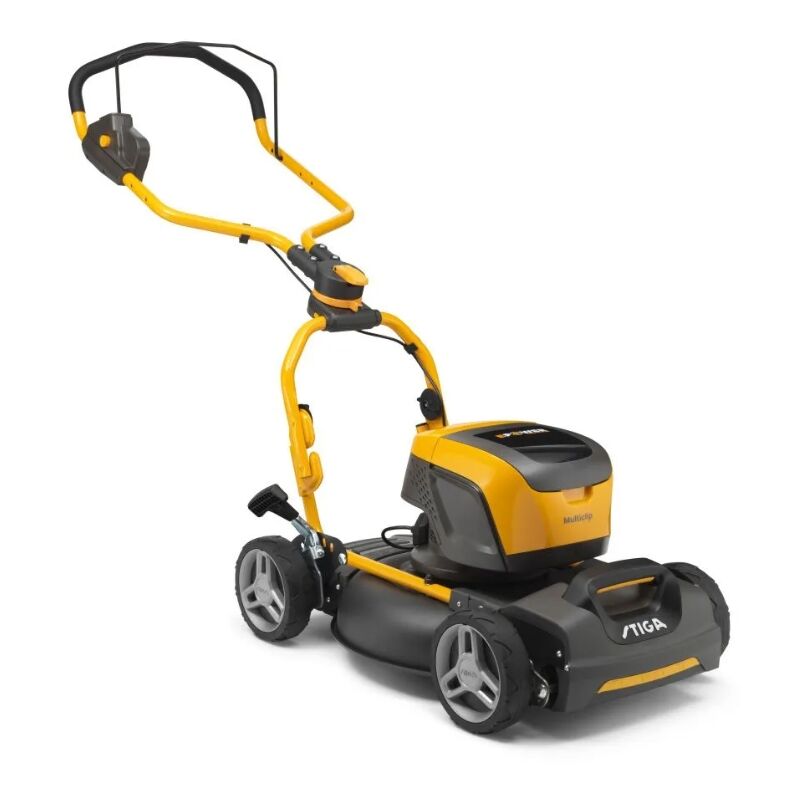 foto del prodotto rasaerba a batteria stiga multiclip 547 ae kit con batteria e caricabatteria