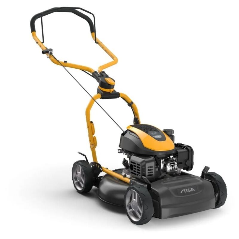 foto del prodotto rasaerba a scoppio stiga multiclip 547 123 cc taglio 45 cm mulching a spinta