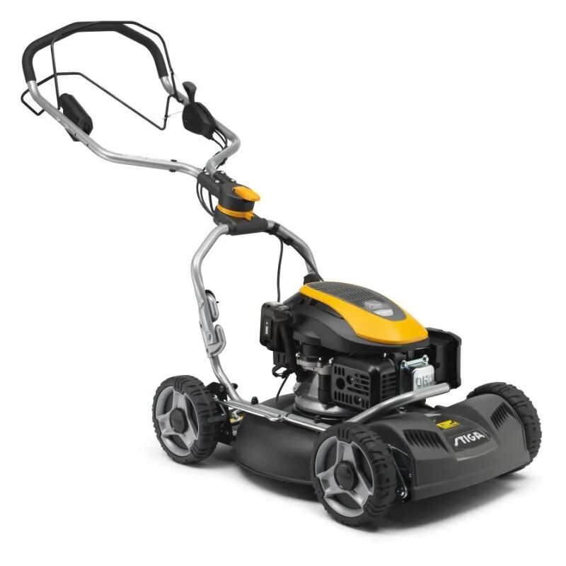 foto del prodotto rasaerba a scoppio stiga multiclip 950 ve 196 cc taglio 48cm mulching a trazione