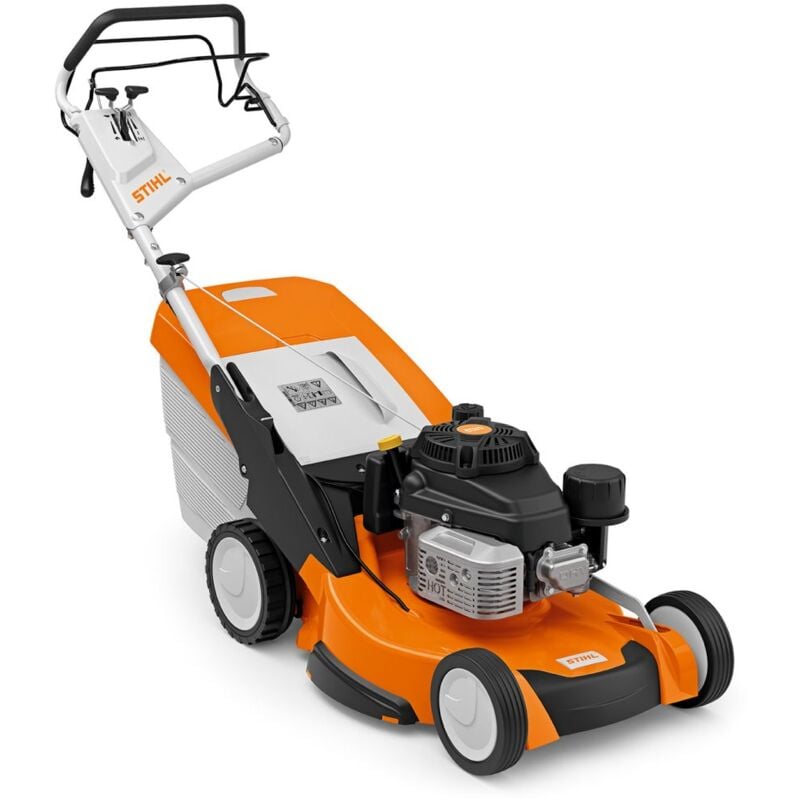 foto del prodotto rasaerba a scoppio stihl rm655ys 179cc taglio 53 cm sacco 70 lt semovente