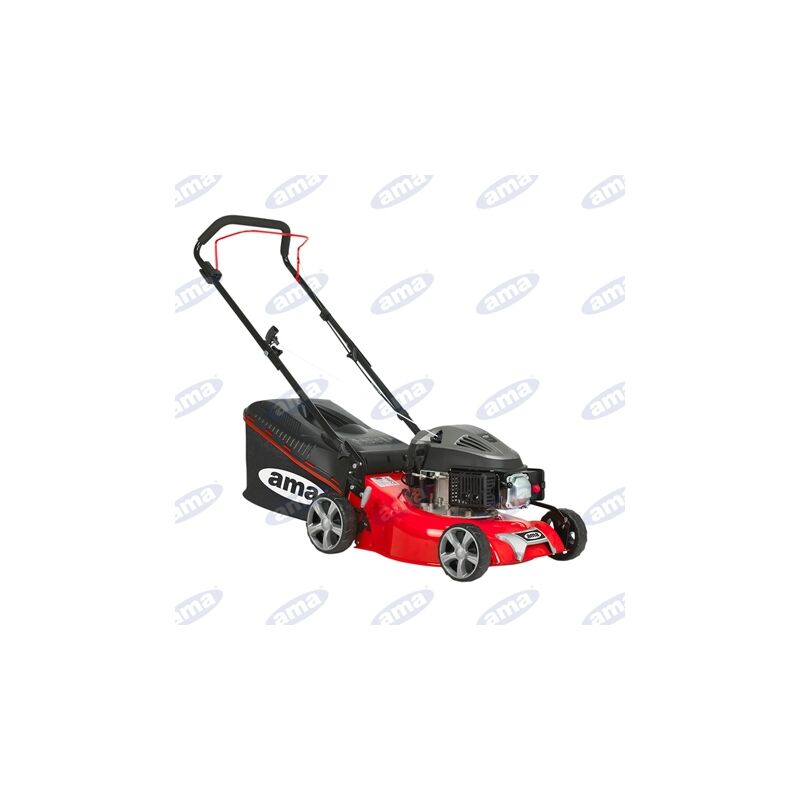 foto del prodotto rasaerba a trazione ama trx421 scocca lamiera motore y80v albero verticale 80 cc