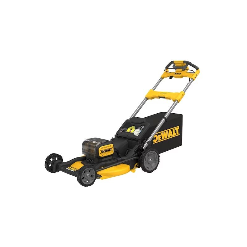 foto del prodotto rasaerba semovente a batteria 18v dewalt 2 batterie 8ah dcmwsp156w2 qw