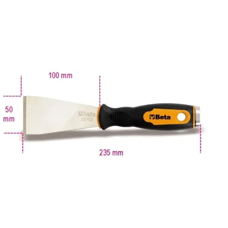 foto del prodotto raschietto a battere piatto beta 1479rb 3