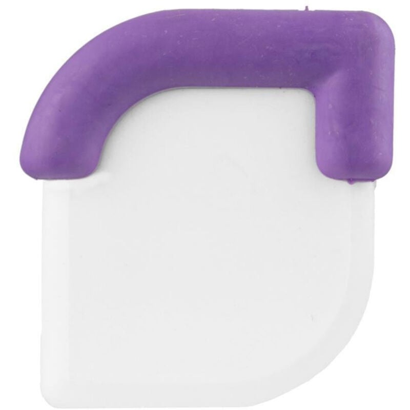 foto del prodotto raschietto antigraffio per pentole e padelle viola