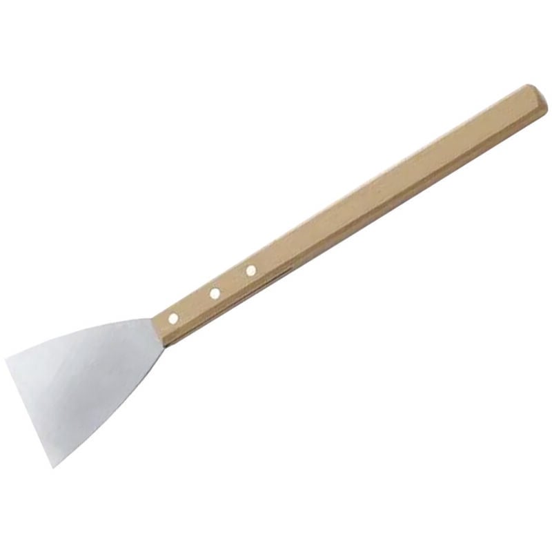 foto del prodotto raschietto manico lungo in legno mm.480x100