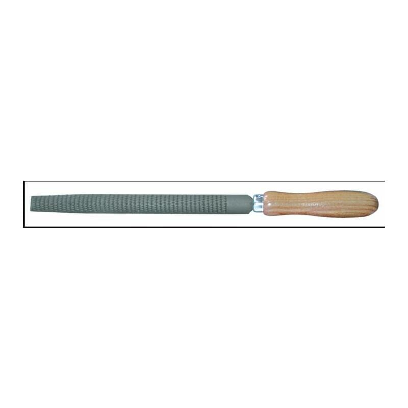 foto del prodotto raspa per legno semicircolare manico in legno 200 mm outifrance