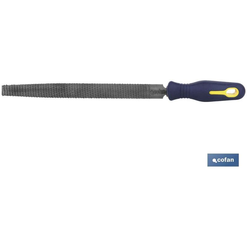 foto del prodotto raspa semitonda da 200 mm con manico