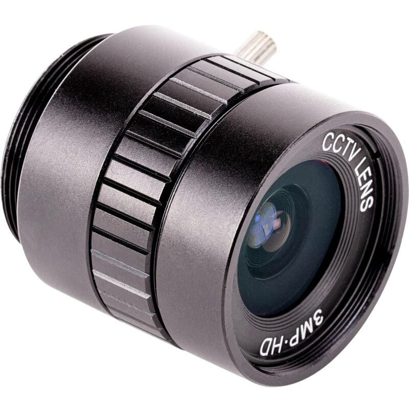 foto del prodotto raspberry pi rb camerahq cs06 rpiz cam 6mm ww obiettivo per telecamera grandangolare adatto per kit di sviluppo ras