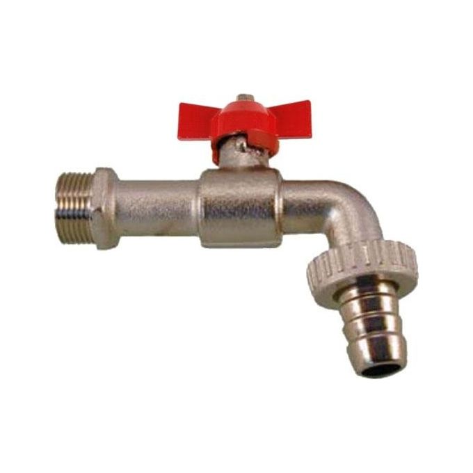 foto del prodotto rastelli rubinetto ottone sfera 1 2 farfalla standard