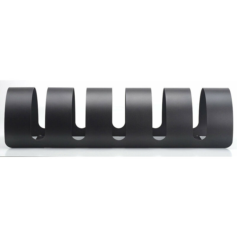 foto del prodotto rastelliera portabici 5 posti in ferro 90x30x23 cm belfer bike rack 42 pb antracite