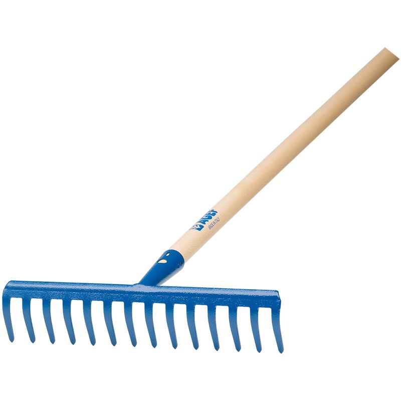 foto del prodotto rastrello 14 denti c manico mod.lusso