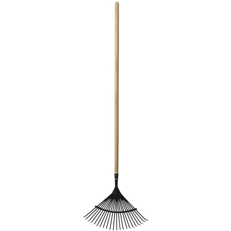 foto del prodotto rastrello a foglia 22 denti 150 cm