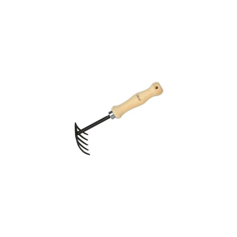 foto del prodotto rastrello a mano ideal manico in faggio 15,5 cm 60710000