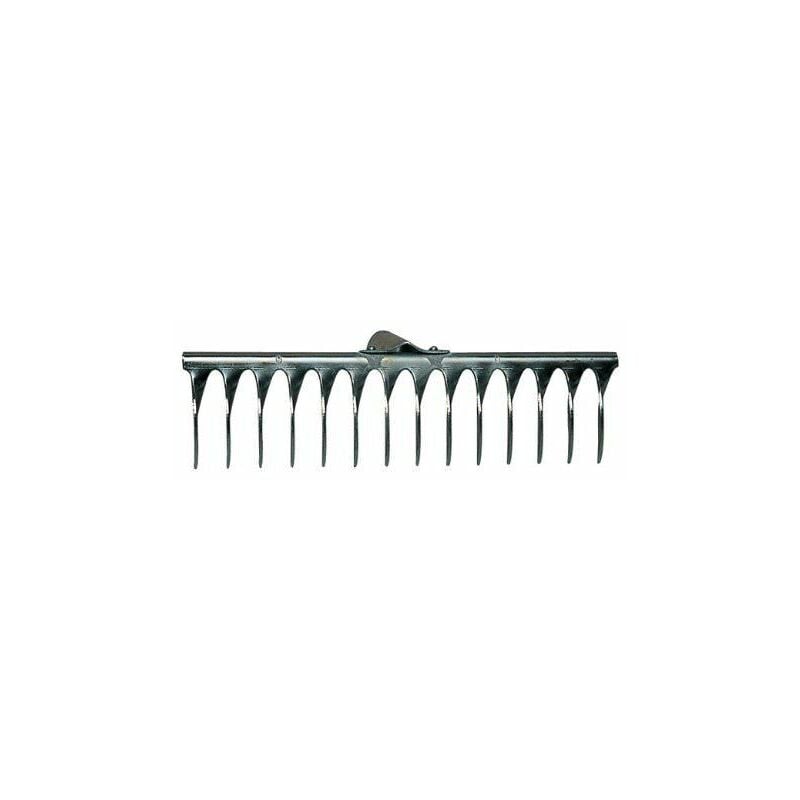 foto del prodotto rastrello aeratore 14 denti senza manico misura 380 mm papillon