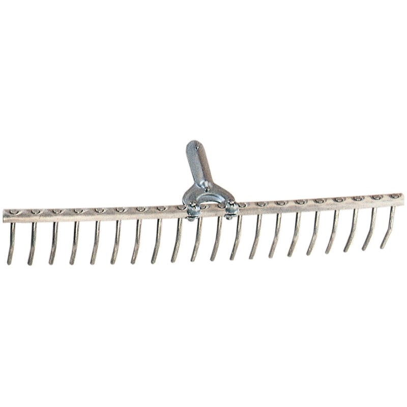 foto del prodotto rastrello alluminio 20 denti tondi