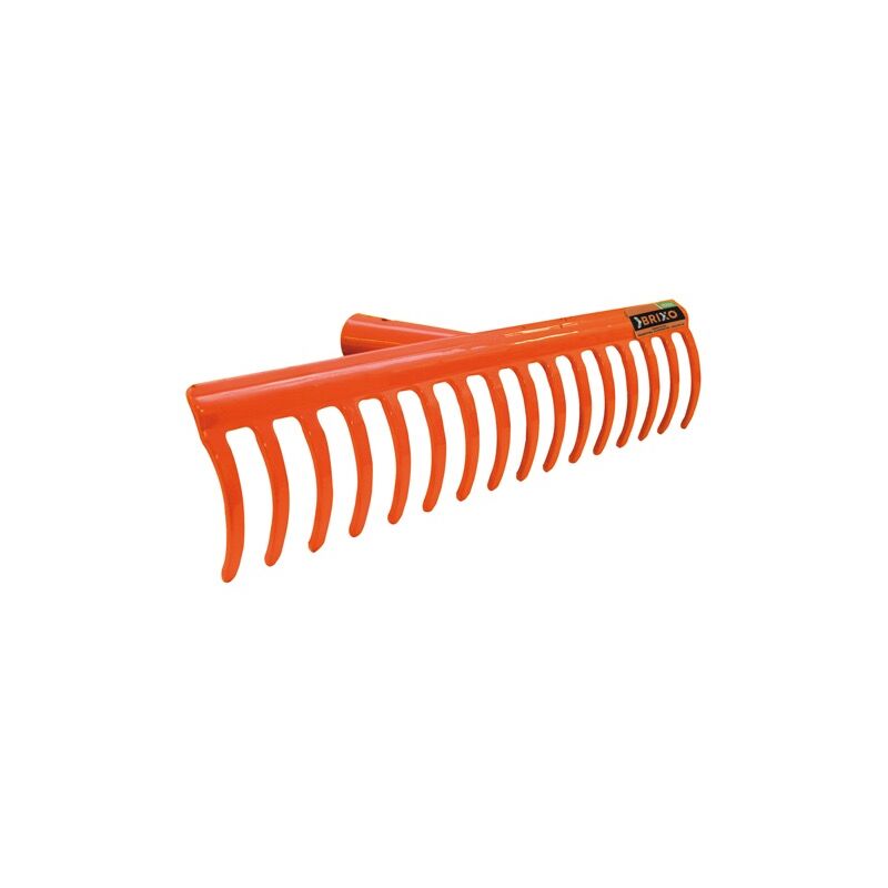 foto del prodotto rastrello brixio 8 denti 21 cm in acciaio stampato senza manico 1 pz