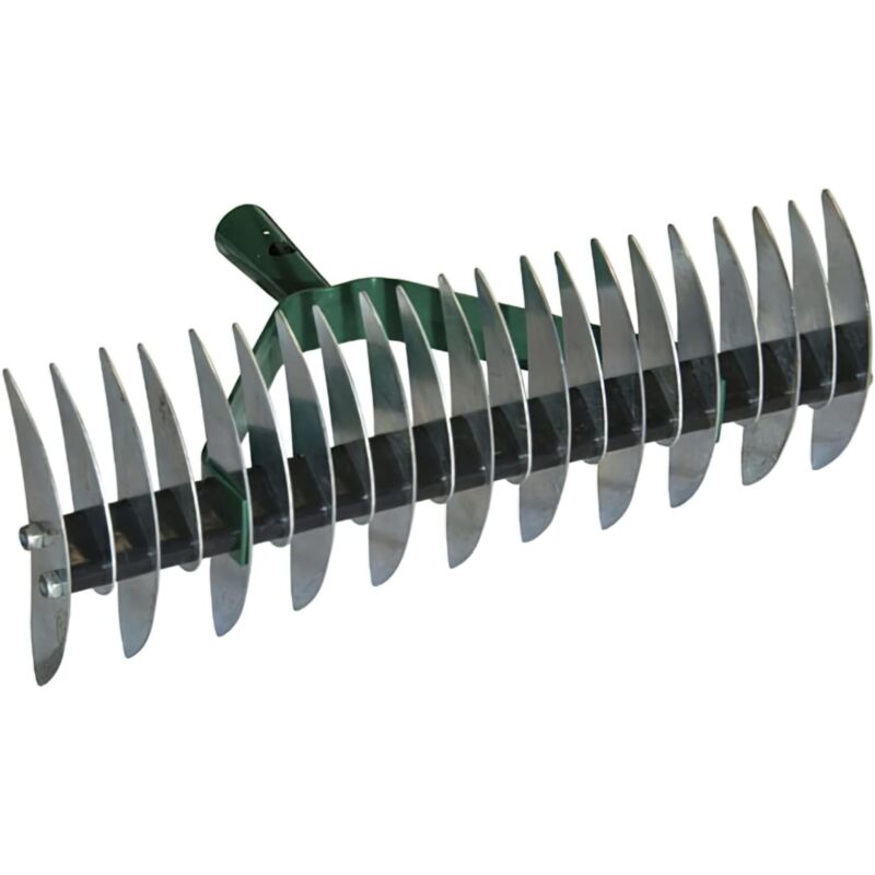 foto del prodotto rastrello sarchiatore 32 denti in acciaio senza manico papillon