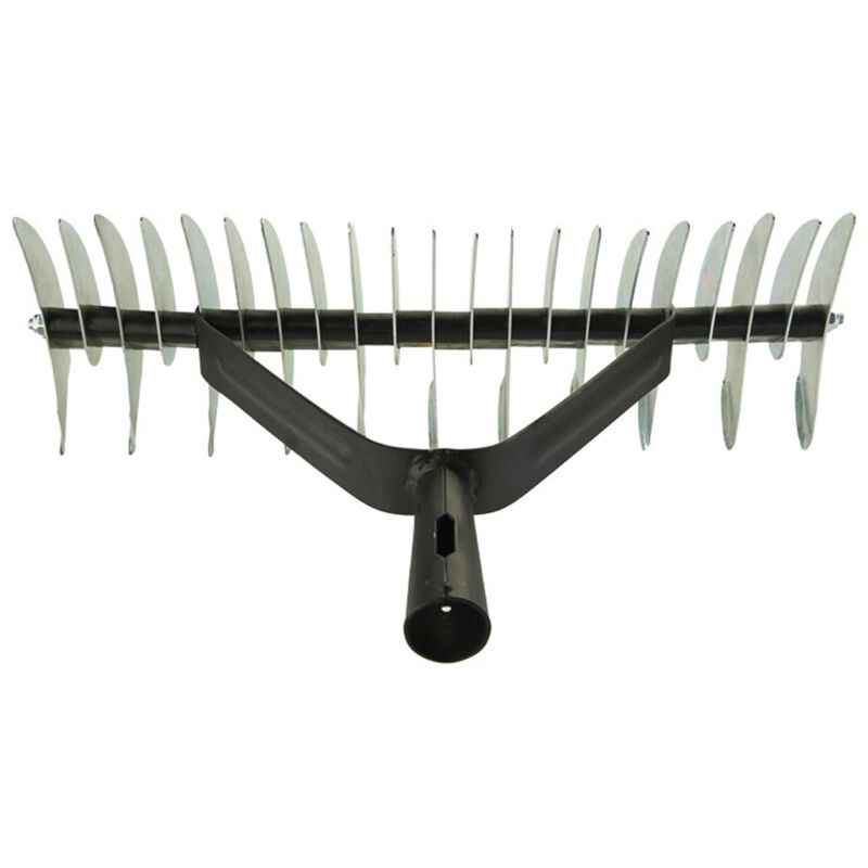 foto del prodotto rastrello sarchiatore aeratore arieggiatore doppio 32 denti acciaio australian