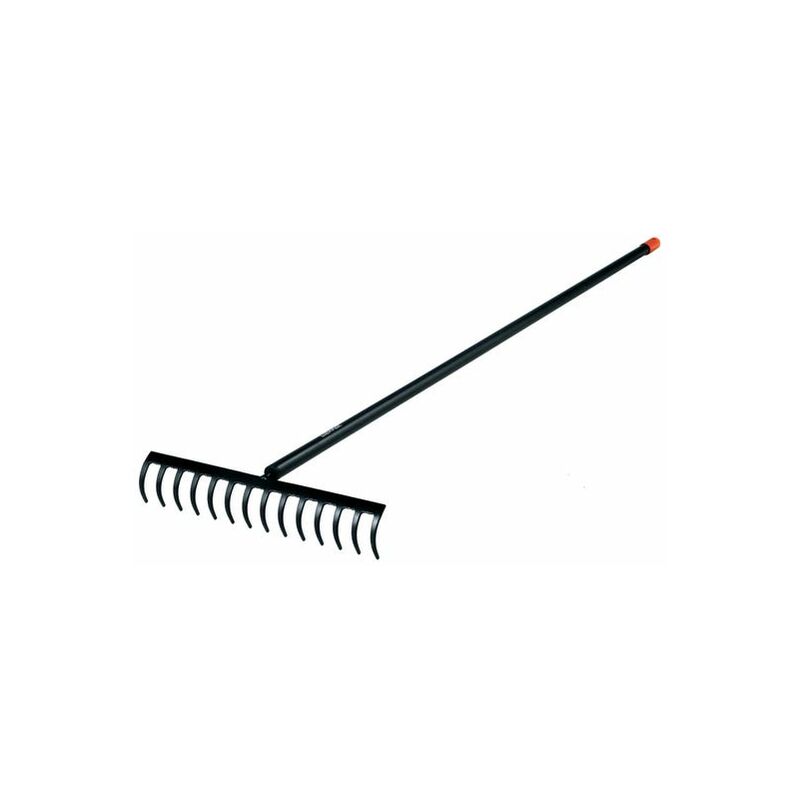 foto del prodotto rastrello scopa universale in acciaio al carbonio solid fiskars