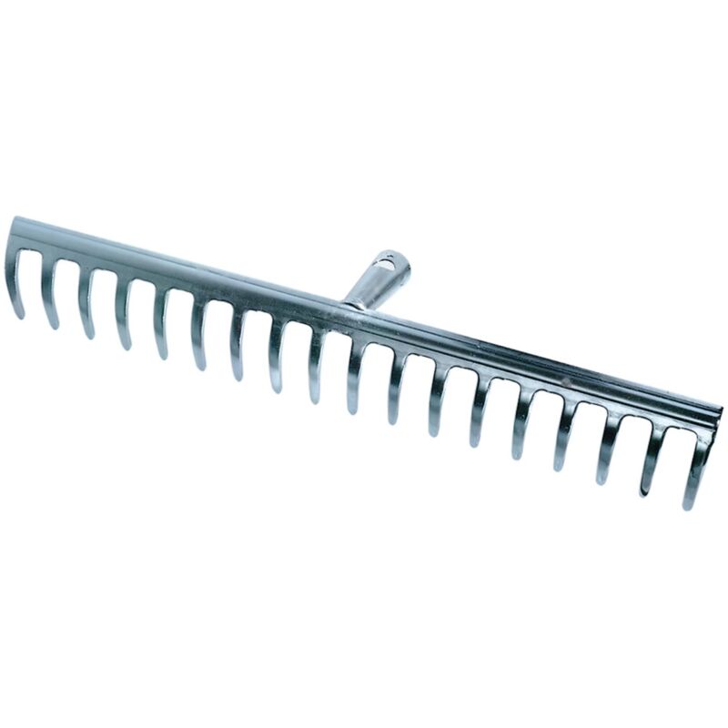 foto del prodotto rastrello zincato 18 denti