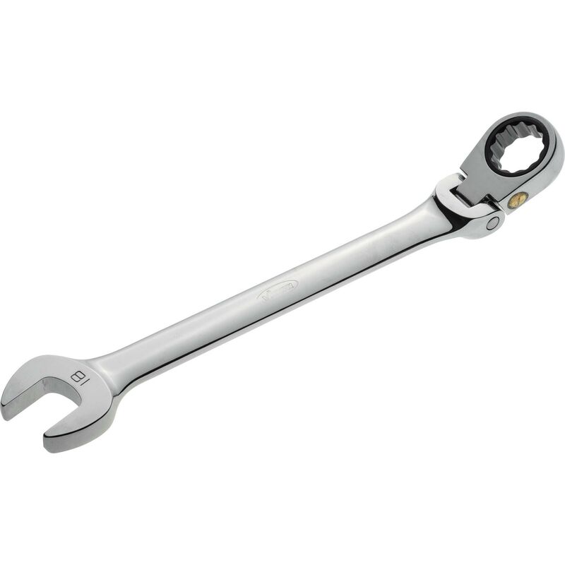 foto del prodotto ratcheting combination wrench with hinge v2814 profilo esagonale esterno, profilo a doppio esagono esterno size 18 mm