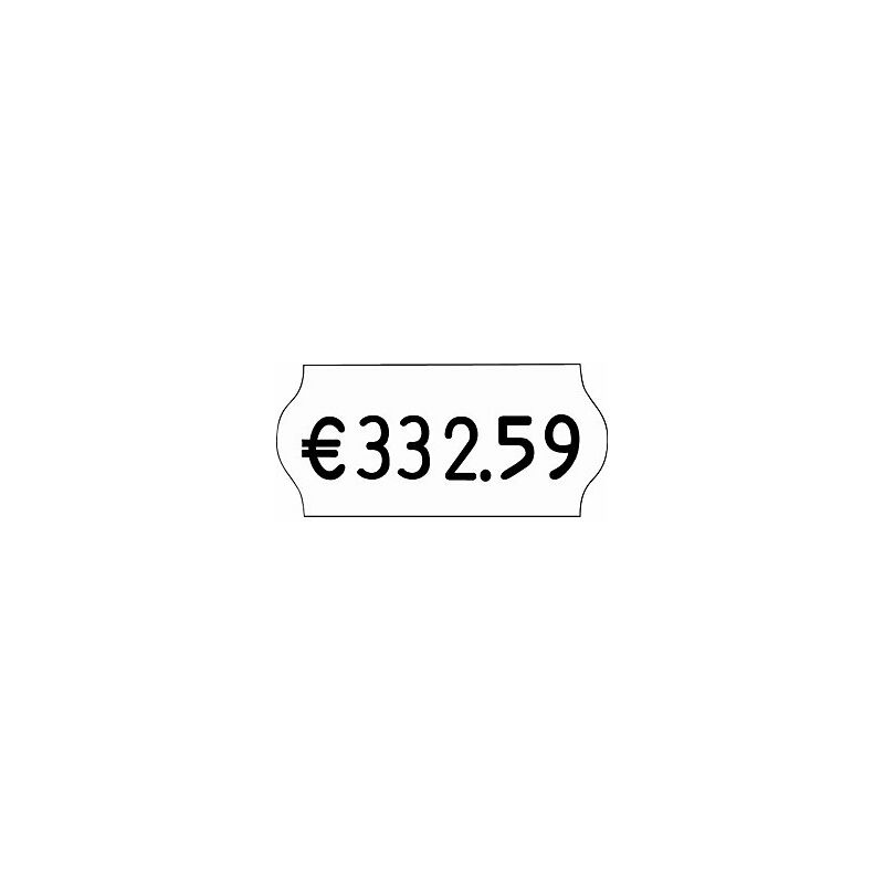 foto del prodotto ratioform etichette per prezzatrice largh x alt 26 x 12 mm