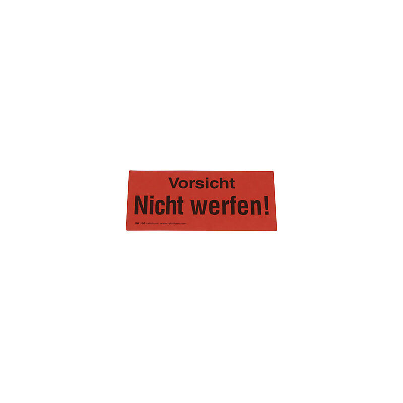 foto del prodotto ratioform etichette segnaletiche stampa vorsicht nicht