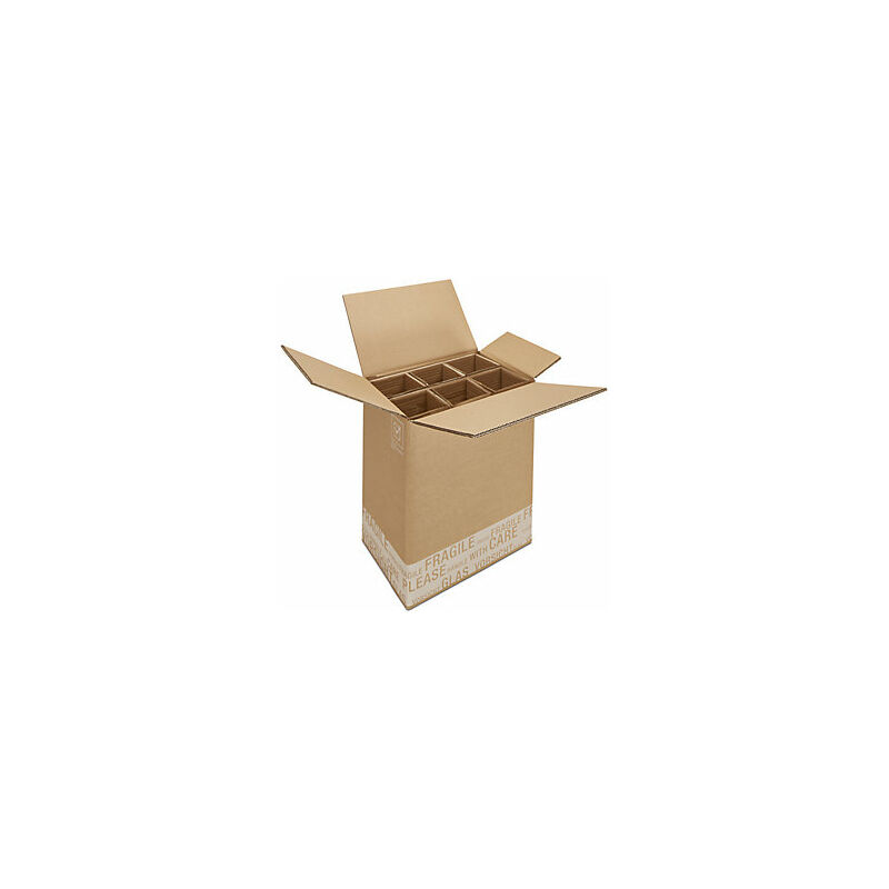 foto del prodotto ratioform scatola per bottiglie poste dhl con inserto in