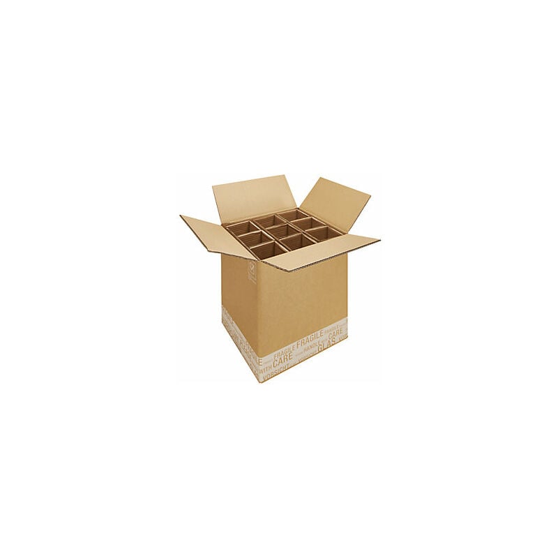 foto del prodotto ratioform scatola per bottiglie poste dhl con inserto in