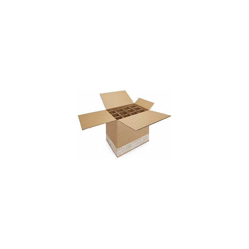 foto del prodotto ratioform scatola per bottiglie poste dhl con inserto in