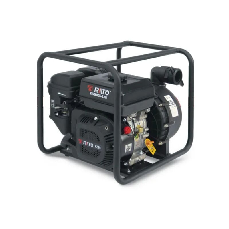 foto del prodotto rato motopompa a scoppio ad alta pressione rt50yb100 7.2q 389cc 13hp raccordo 2 pollici