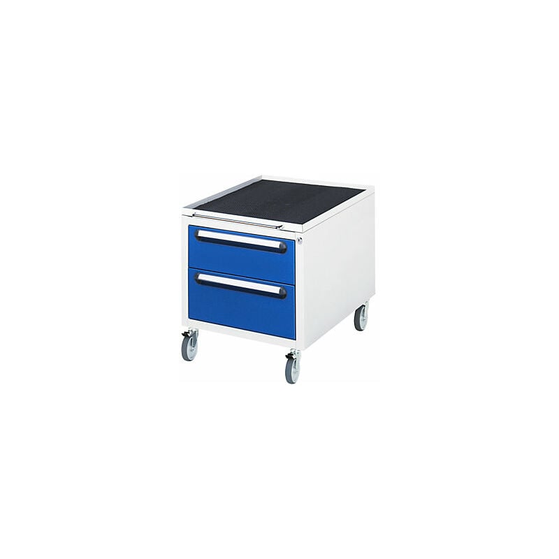foto del prodotto rau cassettiera con rotelle con 2 cassetti altezza cassetti